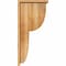 Ekena Millwork Crestline Rough Sawn Corbel w/Backplate, Western Red Cedar, 8"W x 14"D x 30"H COR08X14X30CRE01RWR - alternate 4